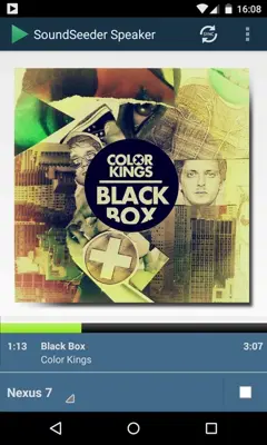 SoundSeeder Speaker android App screenshot 3