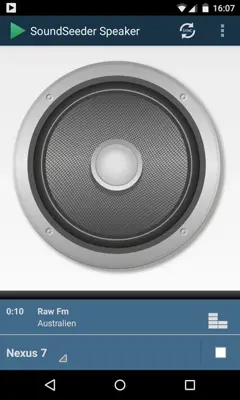 SoundSeeder Speaker android App screenshot 4